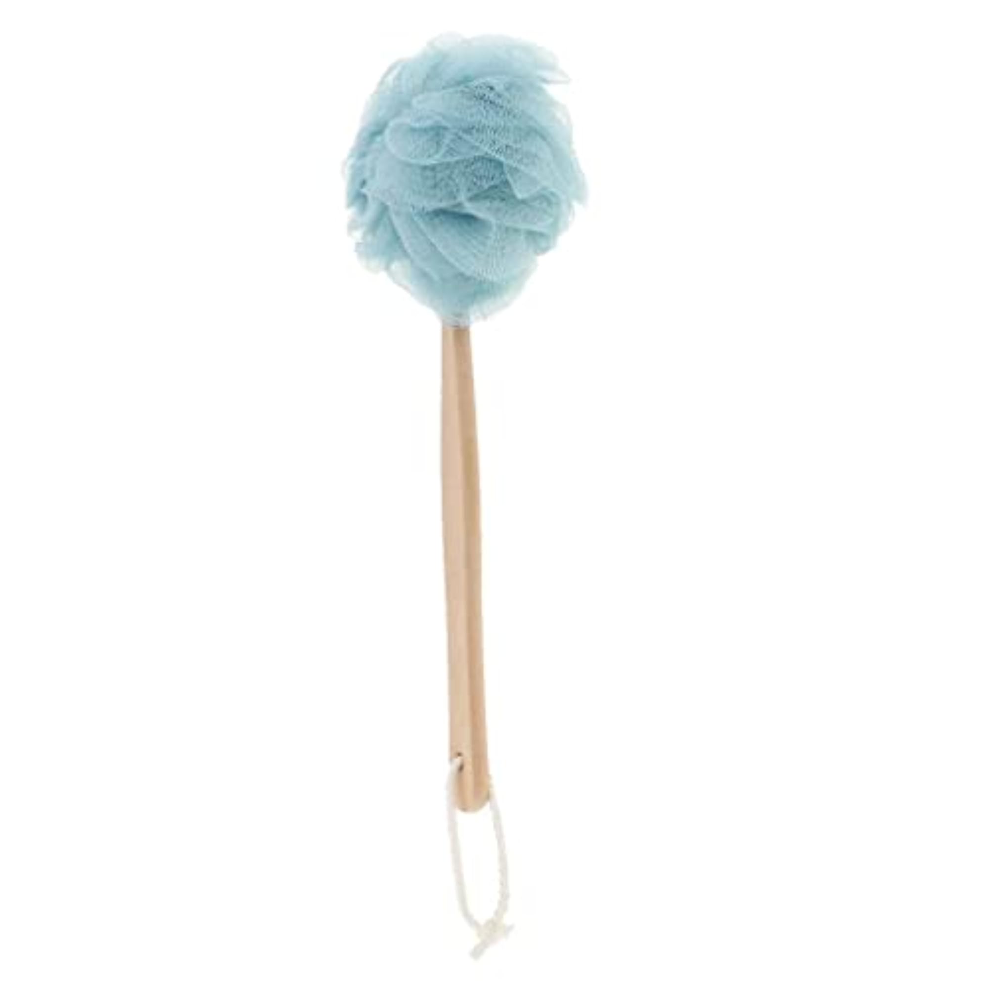 4 Pcs Long Handle Shower Puff Pouf Sponge Exfoliating